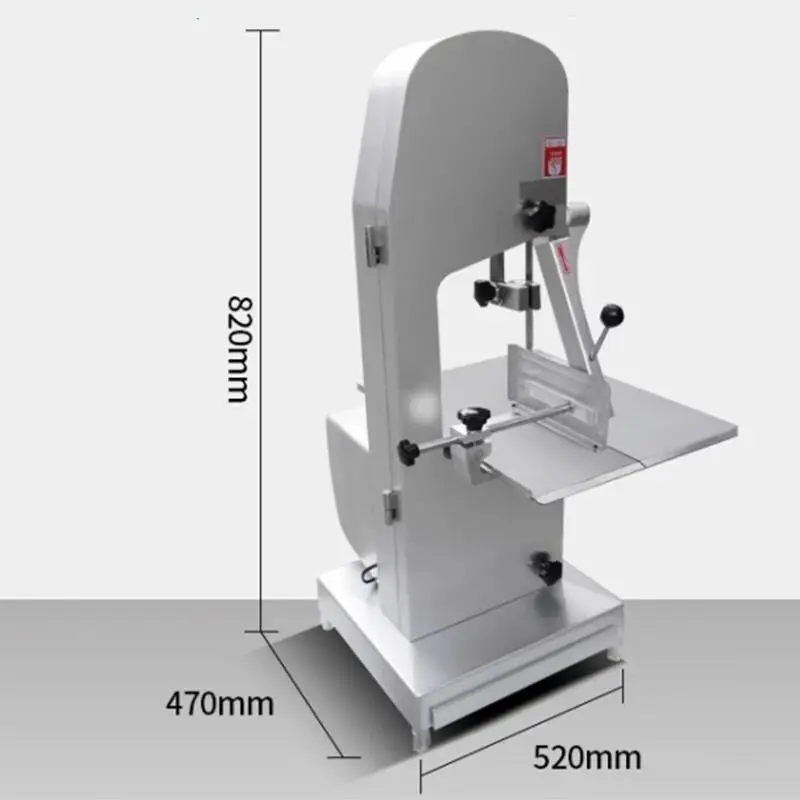 J310 Desktop Bone Sawing Machine Commercial Steak Cutting Machine Cutting Ribs Cutting Frozen Meat Frozen Fish Trotters Machine