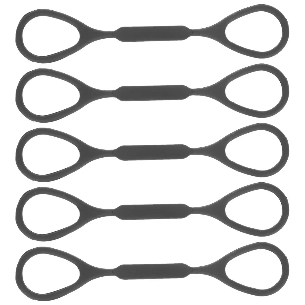 

5pcs Stoppers Premium Silicone Stopper Ring Trumpet Tuning Slide Accessory Compact Lightweight Black Trumpet Part Wind
