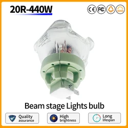 Universal compatible 440W 20R beam stage light bulb 20R 440W mobile beam light