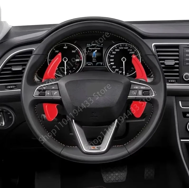 

Car Steering Wheel DSG Shift Paddle Extension For Seat Alhambra Ateca Leon 5F FR Tarraco Ibiza 6P Cupra ST