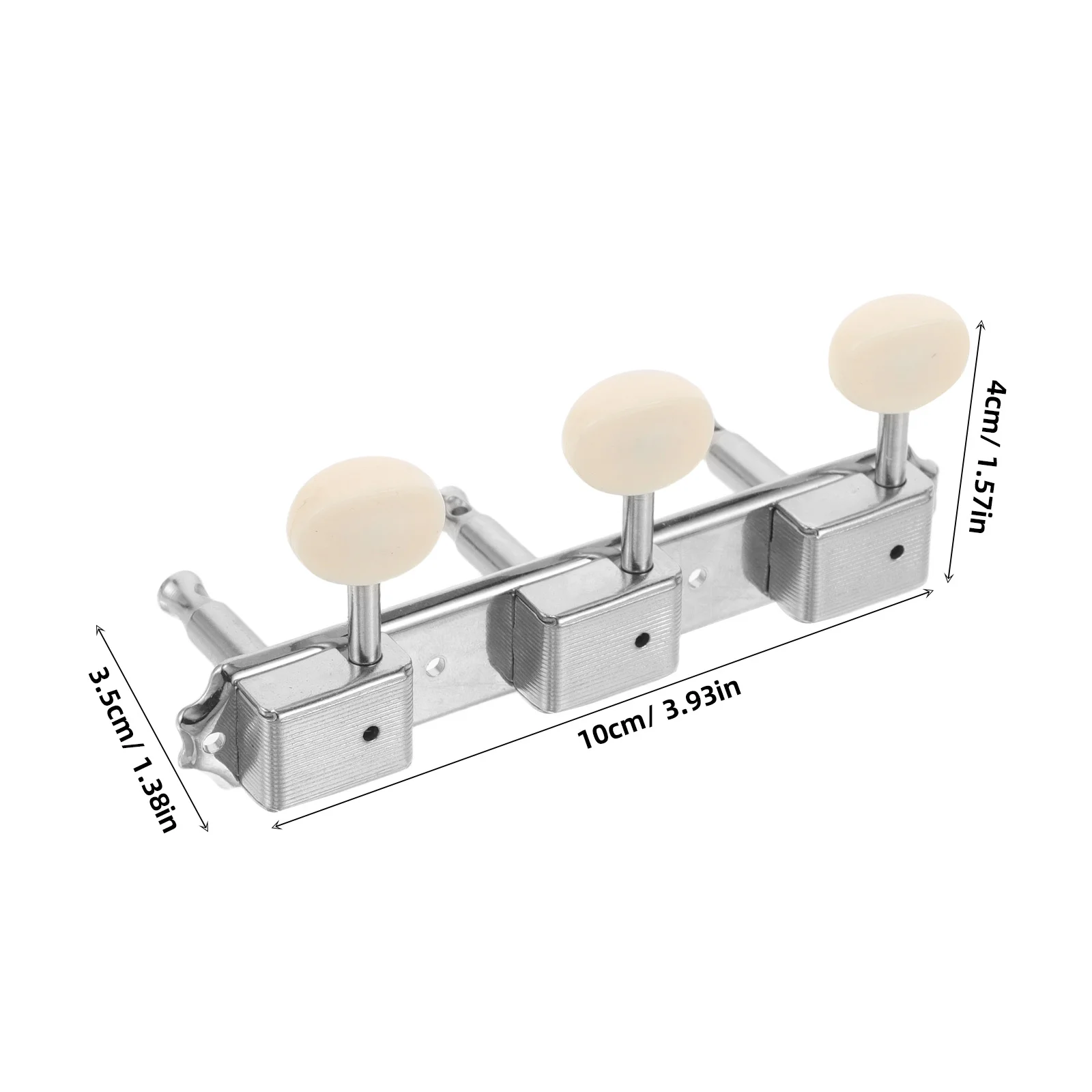 1 Pasang Kenop Penyetel Gitar Vintage Klasik Logam Peg 3 Kiri 3 Kanan Aksesoris Gitar Elektrik Tuner Presisi