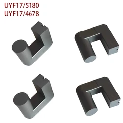 UYF17/5180 UYF17/4678 Mn-Zn PC40 Choke Coil Ozone Generator Transformer U Type Grooved Cylindrical Soft Ferrite Rod Bar Core