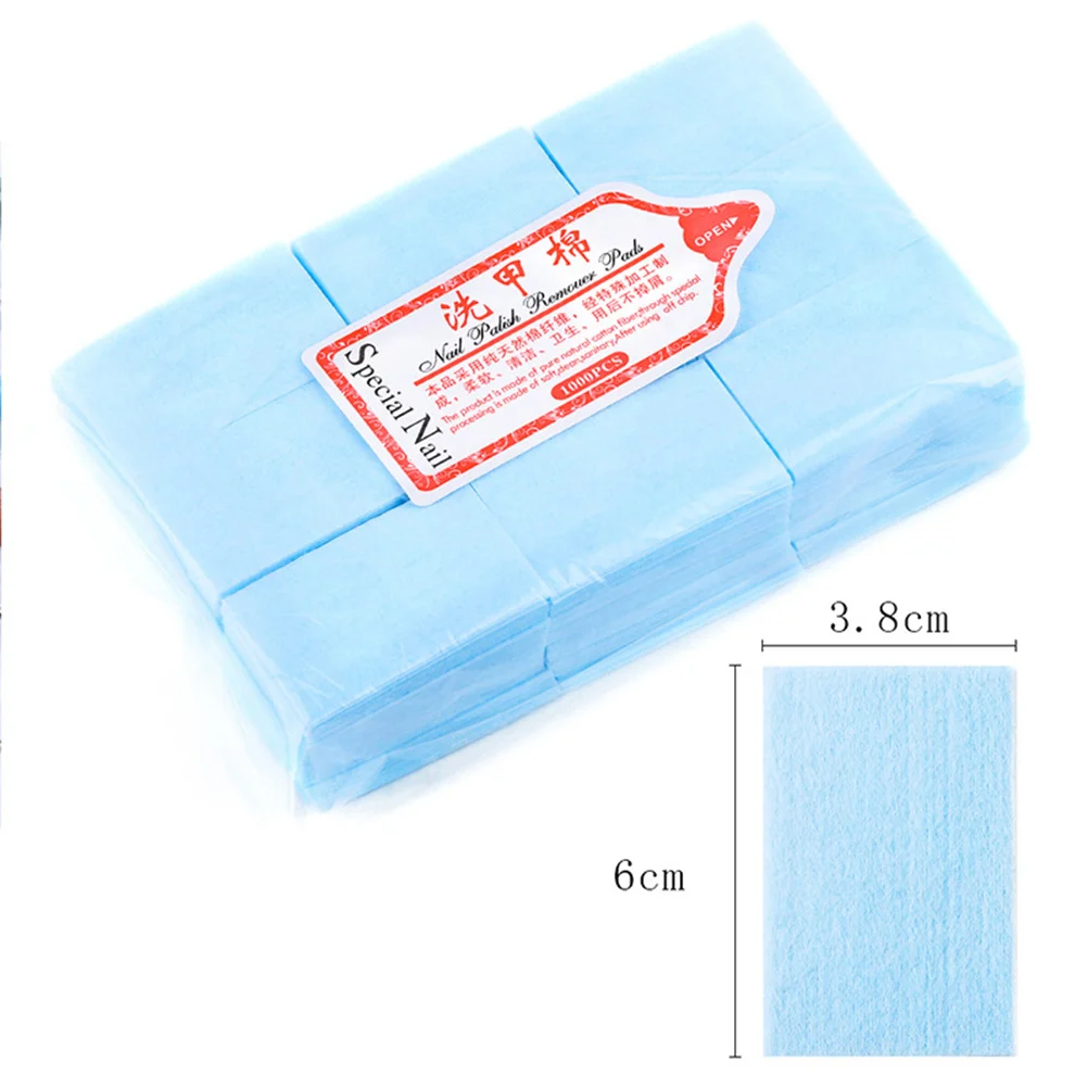 600 stücke Bunte Entferner Pads Einweg Reinigung Pads Für Home Salon Verwenden Nagel Gel Entfernung Einweg Nagel Entferner Werkzeuge