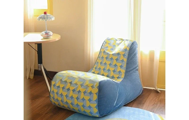 Medieval hippie sofa reclining and sleeping leisure chair bean sandbag tatami one person large backrest