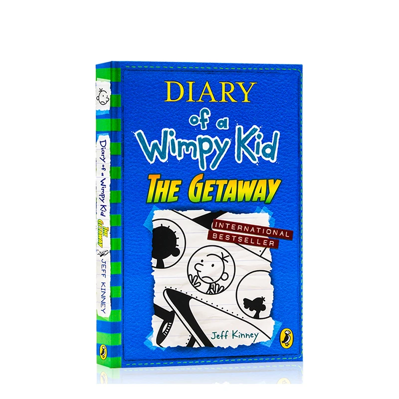 Diary of a Wimpy Kid 12 The Getaway, Children's books aged 8 9 10 11 12 English books, Humor Comics 9780141385259