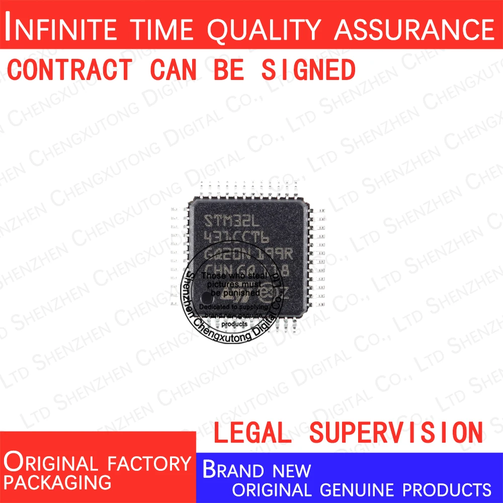 

STM32L431CCT6 LQFP 100% genuine stock in brand new original packaging