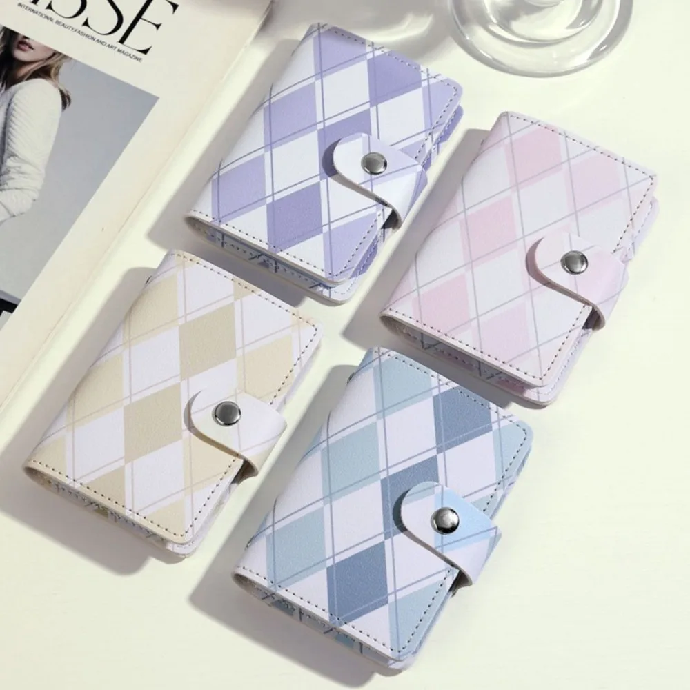 

Cute Women's Short Wallet Brief Purse for Women Card Wallet PU Girls Students Card Holder