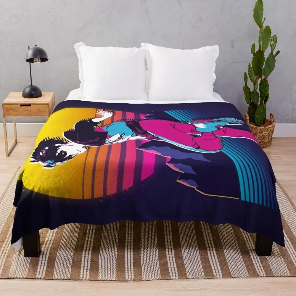 

Digimon Survive - Takuma *80s retro* Throw Blanket Luxury Thicken Decorative Throw Moving Single Blankets