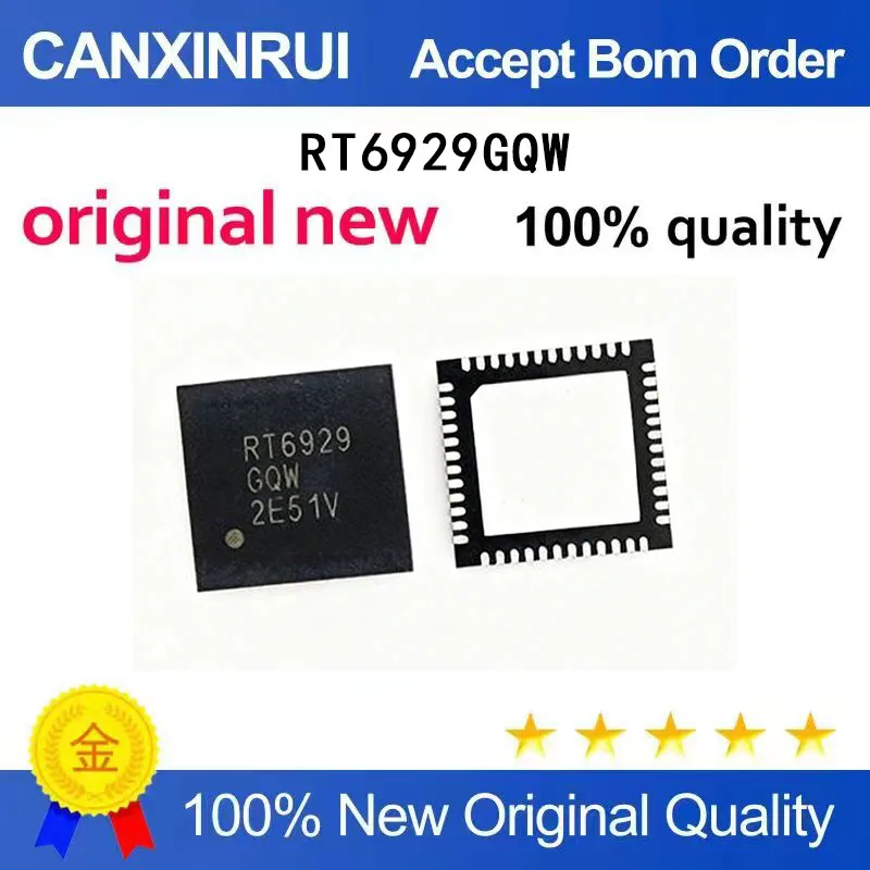 

(5-100 Pieces) New RT6929GQW RT6929 QFN48 LCD chip IC in stock IC