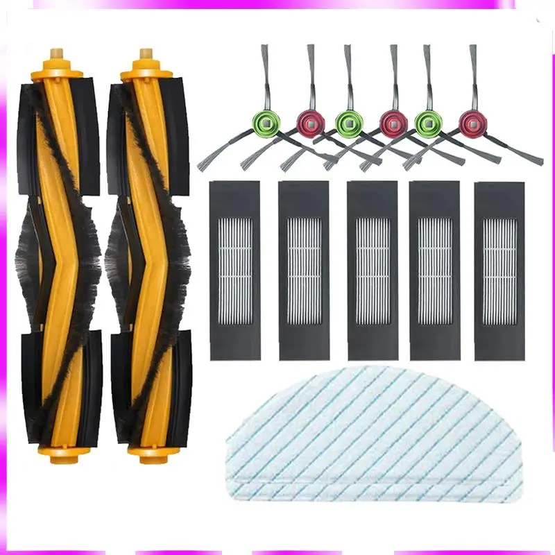 

N98R для Yeedi Vac 2 Pro Основная боковая щетка Hepa-фильтр Швабра Тряпка Робот-пылесос Запасные части Роликовые щетки Ткань для швабры