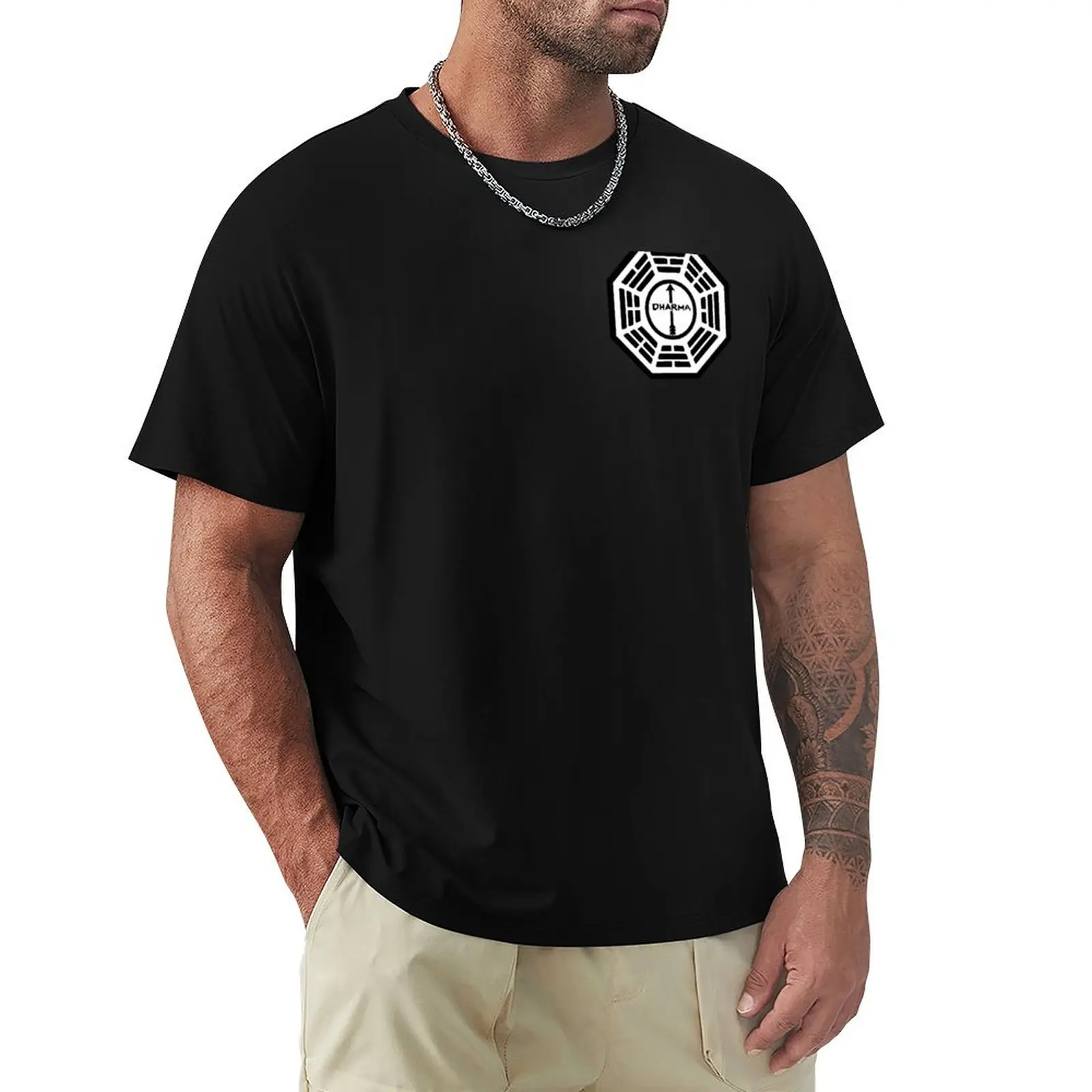 Dharma Initiative - The Arrow T-Shirt Stain Resistant Casual Tee