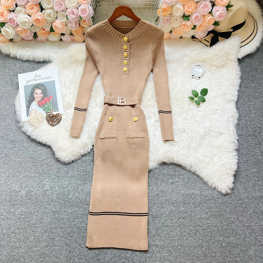 Thumbnail 4 - #55 Ranked Ribbed Knit Dress Picks in 2026