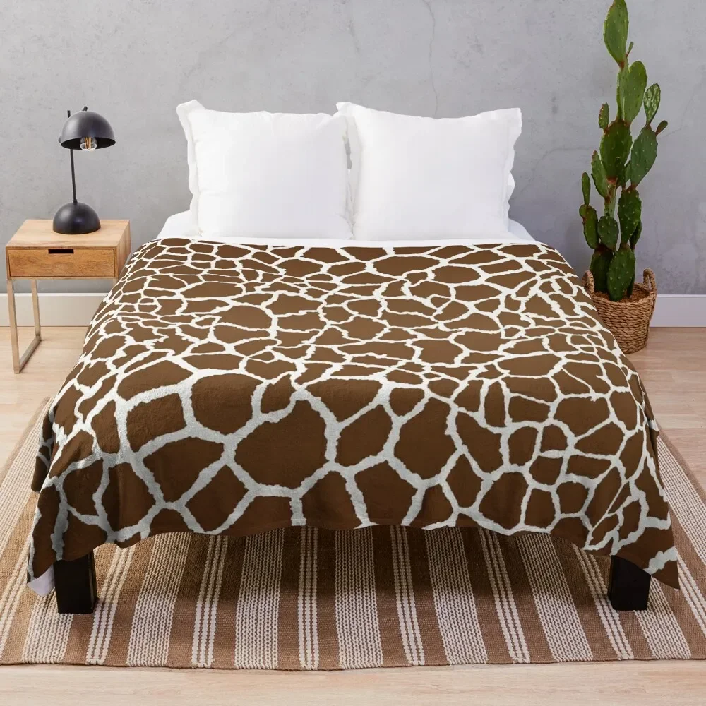 

Giraffe print Throw Blanket halloween Furrys Blankets