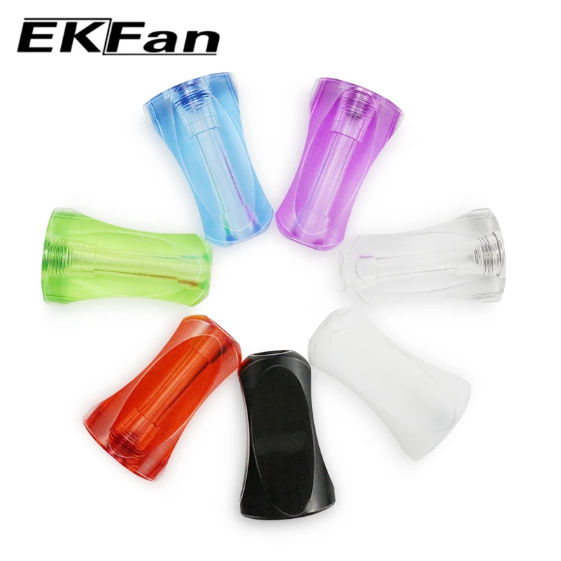 EKFan 1 Stück Ultraleichter MINI Angelrollenknopf aus Acryl für A/S/D mit 7*4*2,5mm Lager, DIY-Teile für Spinn- und Baitcasting-Angelrollen – Detail 4