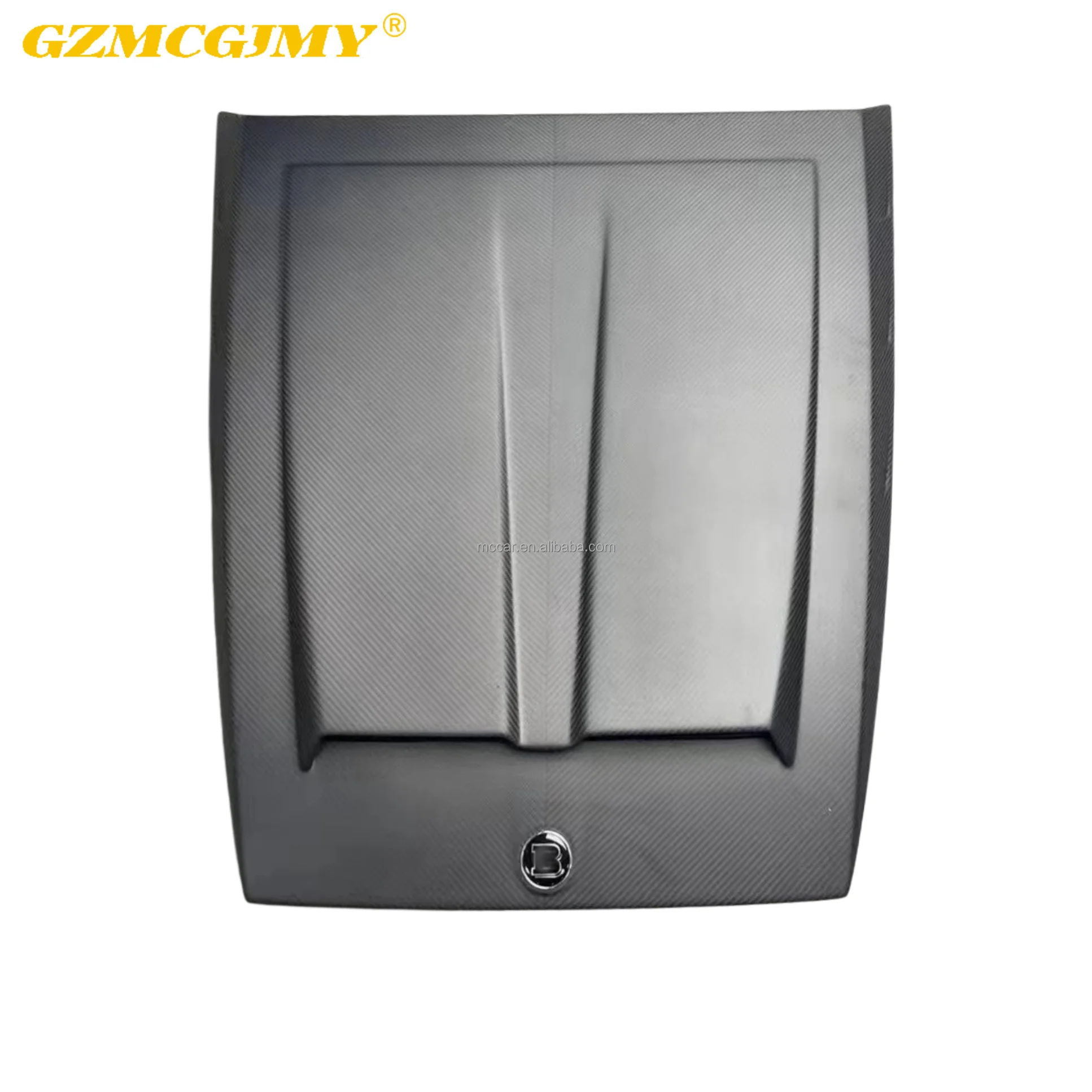 Lightweight Carbon Fiber Matte Black Car Hood For Mercedes Benz W464 G500 G63 BS Style Bonnet Trim Front Hood