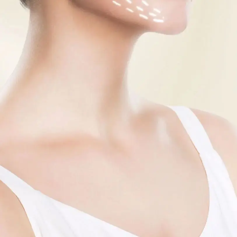 Adjustable 6 Modes 8 Levels EMS Micro-current Firming Facial Removal Electric Double Chin and Intelligent V-Shaped Face Machine