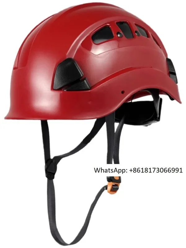 Darlingwell ABS anti smashing helmet, safety helmet, high-altitude rescue protective helmet, large breathable hole head cap