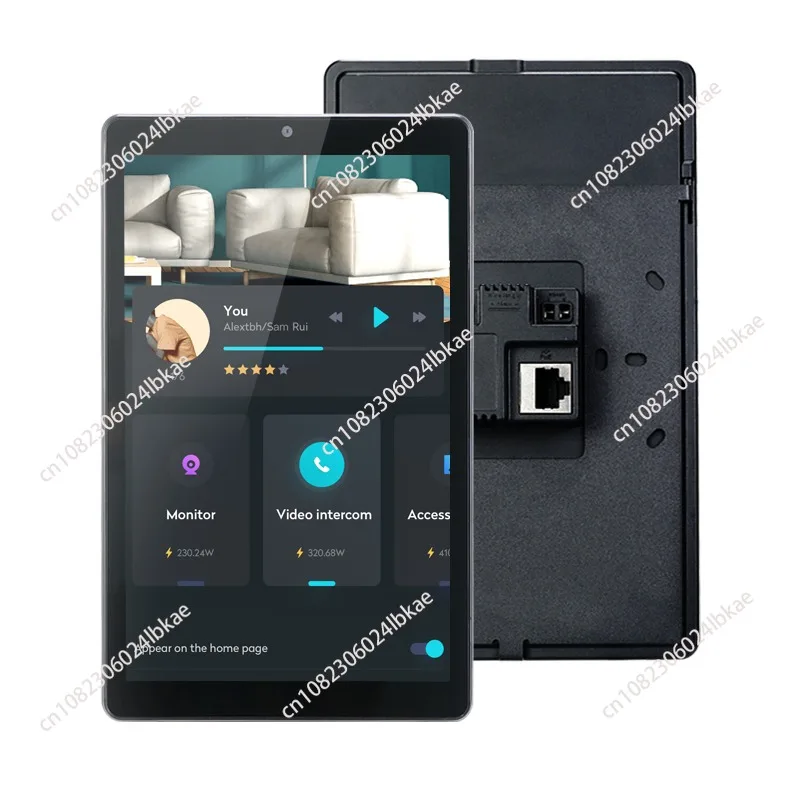 

Indoor multi-function POE Android 11 embedded touch control panel built-in conference room proximity sensor
