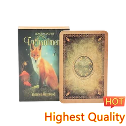 Jeździec Waite Lenormand Of Enchantment Karty Tarota Magic Arts Talia Gry Karciane Czarownica Karty Tarota Karta Wyroczni