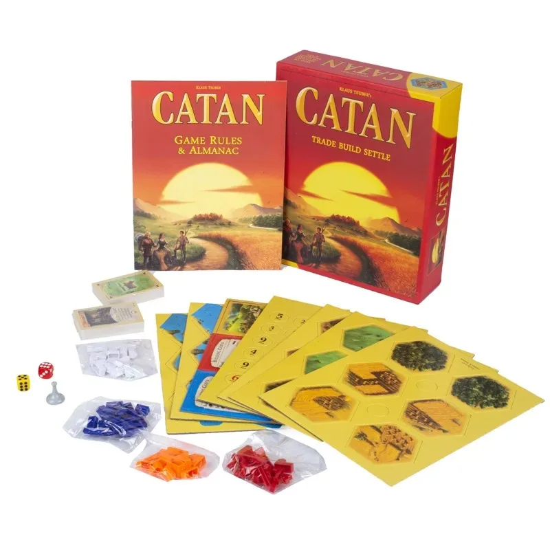 

Catan Series 7 Wonders Classic Oracle Dobble Board Games Family Friends Party Role Play Cards Game Plot Collection Toys Gifts