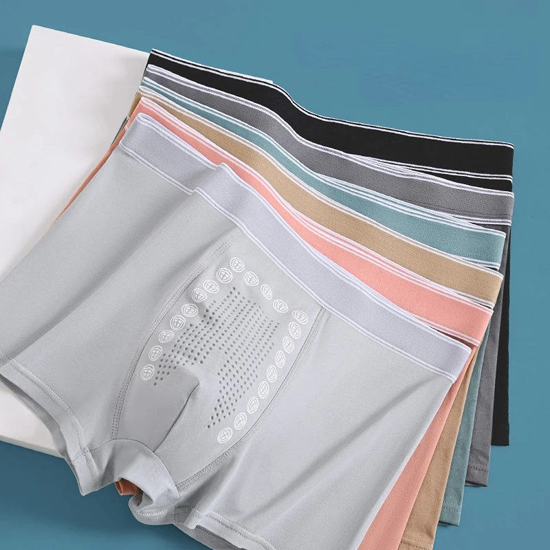 Man Undrewear Sexy Boxers Cotton For Men's Panties Fashion Boxershorts Male Underpants Mens Underwear Boxer Shorts Wholesale 3XL