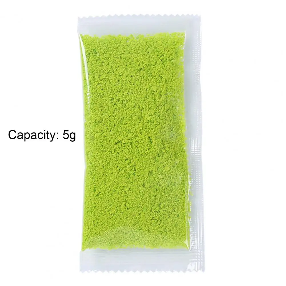 5 جرام مسحوق شجرة العشب خالي من الرائحة وغير حساسية صديق للبيئة سهل التشغيل مسحوق رمل عشب ثابت يتدفقون لنموذج البناء #6