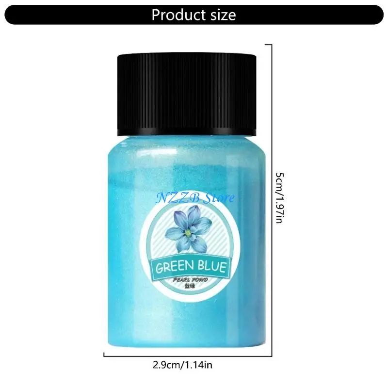 T21F مجموعة من 30 مجموعة صبغ راتنجات الايبوكسي الملونة زجاجات مسحوق بيرليسسينت الايبوكسي تلوين صبغ الراتنج مسحوق صباغة للمجوهرات