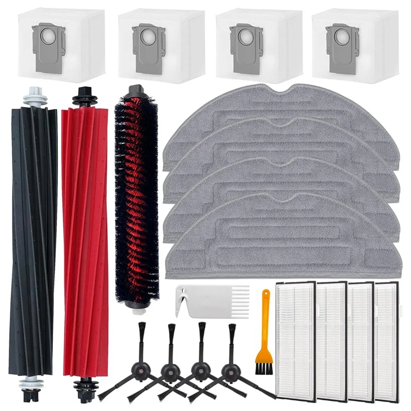 

Accessories For Roborock S8 Pro Ultra Main Side Brush Hepa Filter Mop Cloth Pad Replacement Accessories Parts