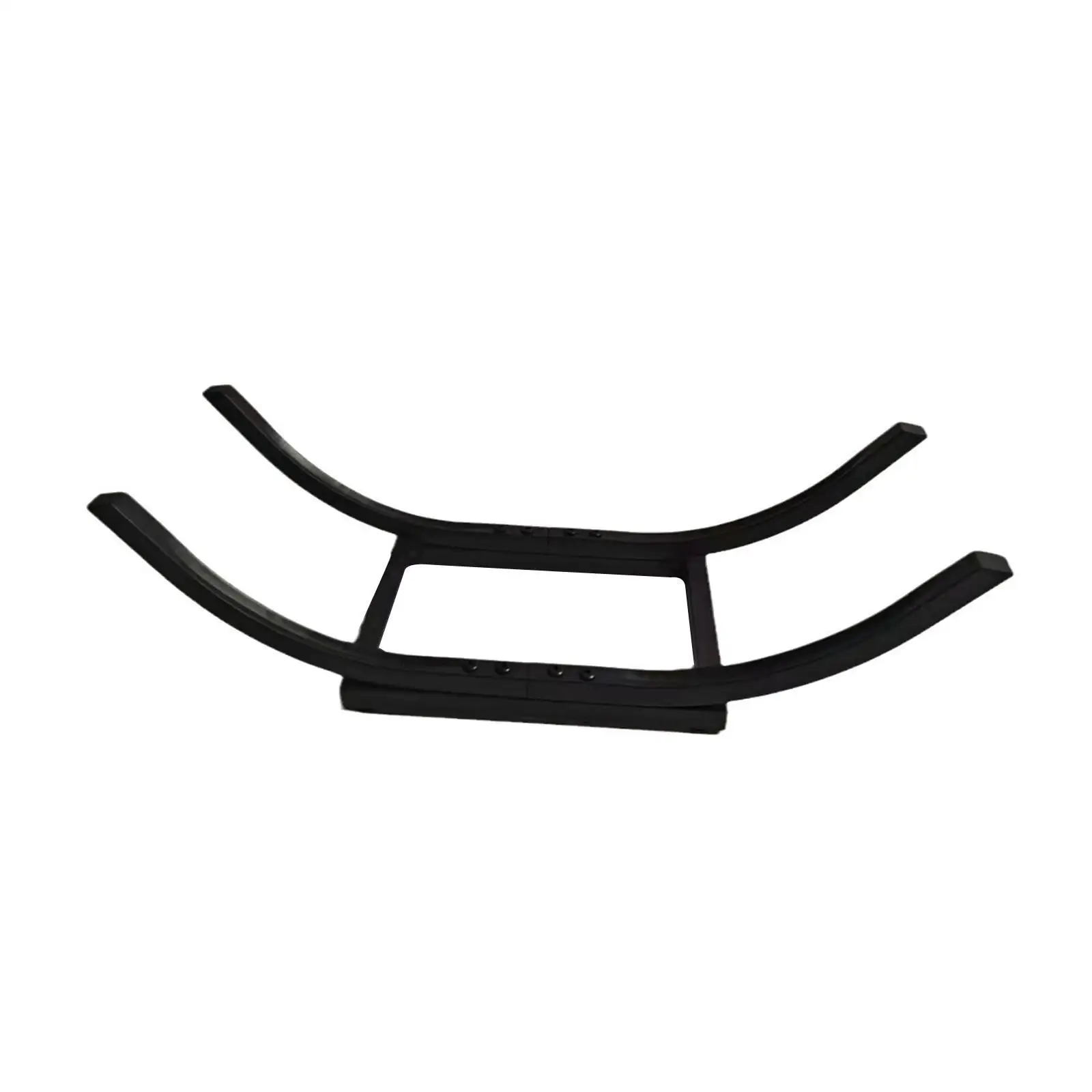 Brennholzregal, Brennholz-Aufbewahrungshalterung, Holz-Aufbewahrungsträger, Organizer, schwarzer Kamin, Holzaufbewahrung, gebogenes Holzregal für den Außenbereich