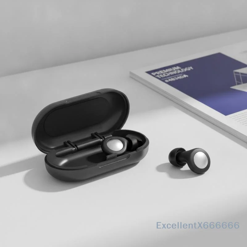 Ear Plugs for Sleeping 32dB Noise Cancelling Soft Non-slip Silicone Reusable Earplugs for Concert Work Snoring Travel