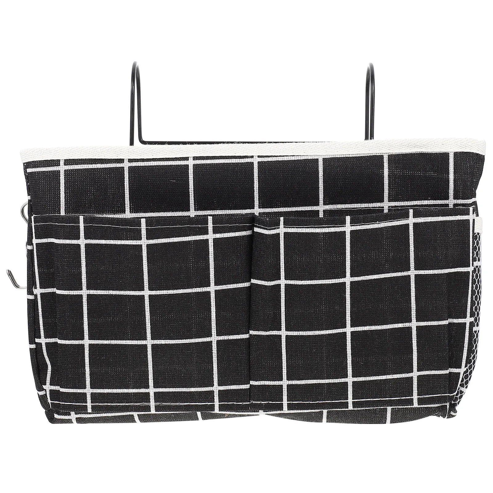 

Hanging Storage Cloth Cloth Iron Pouch Iron Pouch Bedside ganizer Sundries Holder Books Container Storage Solution