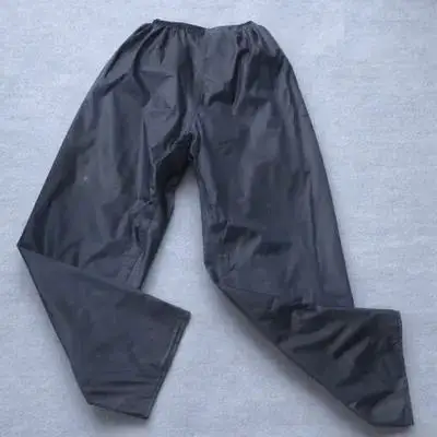 

Темно-синие дождевые штаны Xxxl, двухслойная водонепроницаемая дышащая ткань Оксфорд для рыбалки на открытом воздухе, пешего туризма, мотоцикла, езды на велосипеде, кемпинга
