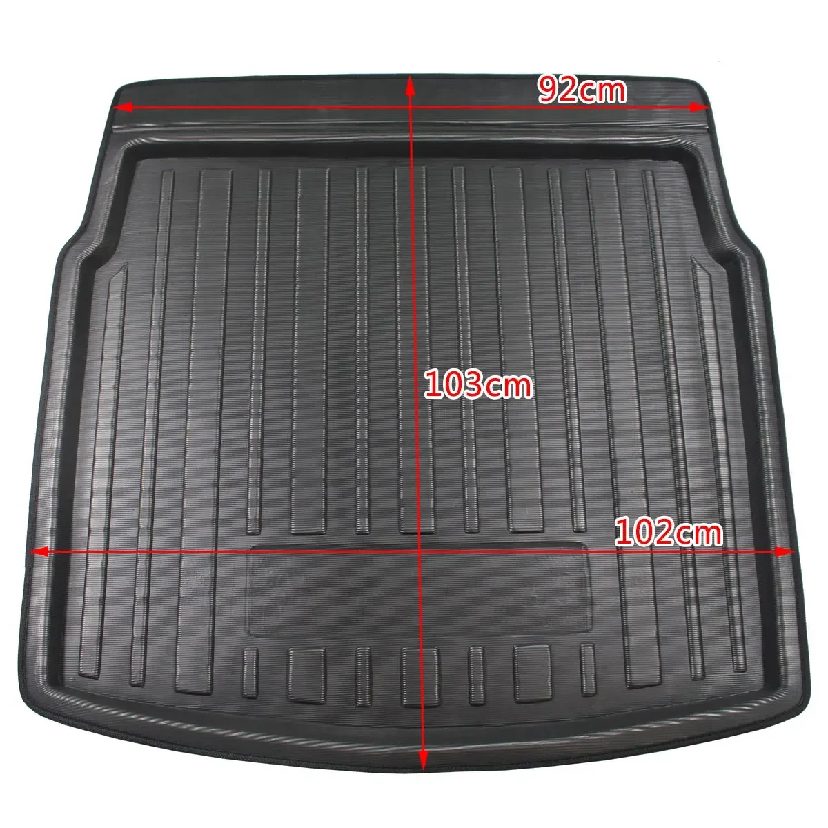 Car Interior Cargo Liner Boot Tray Rear Trunk Cover Matt Mat Floor Carpet Kick Pad For Volkswagen For VW Tiguan 2017 2018 2019