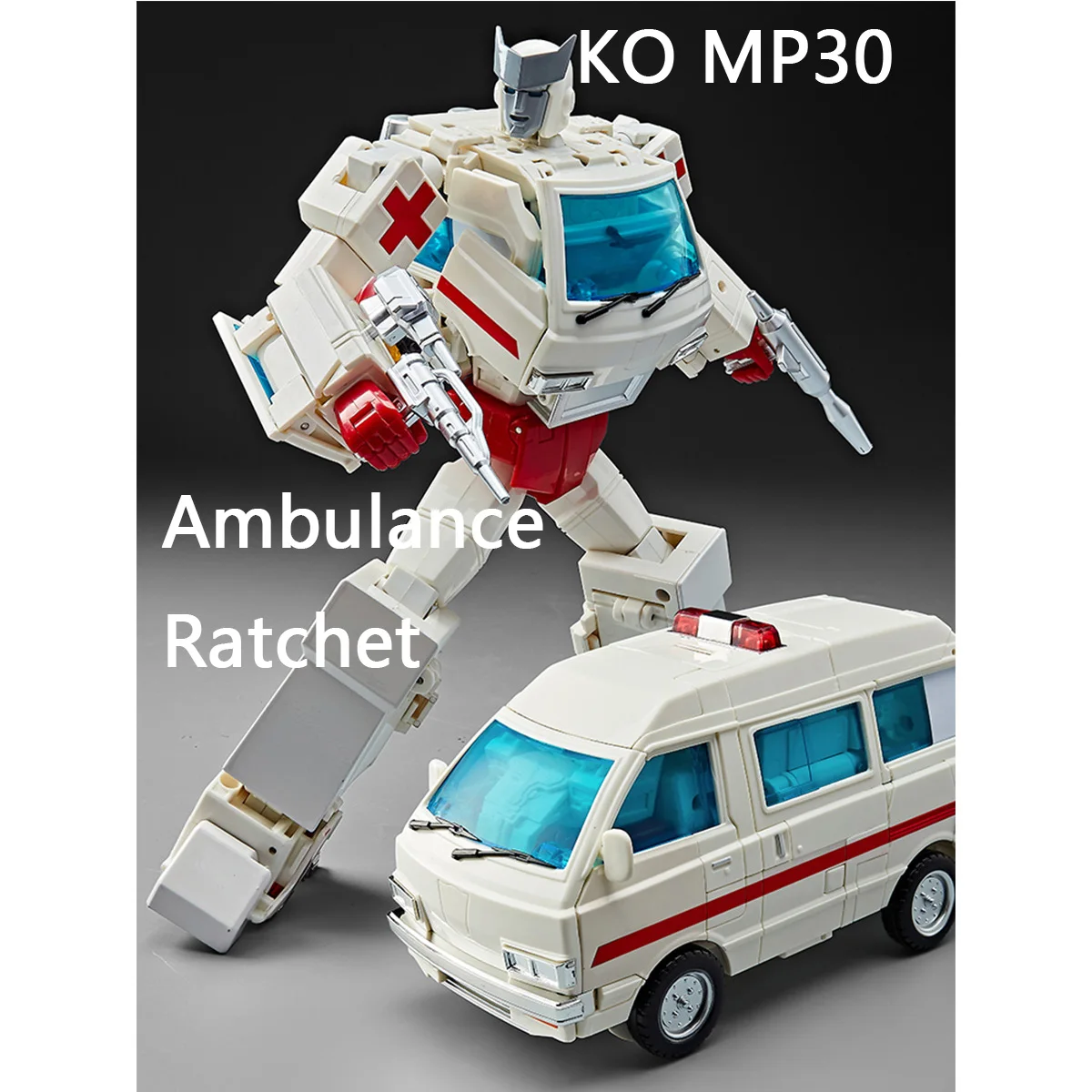 

[In Stock] Transformation WJ WeiShuang W809728CM MPP30 MPP-30 KO masterpiece MP30 Oversized alloy part Ambulance Ratchet