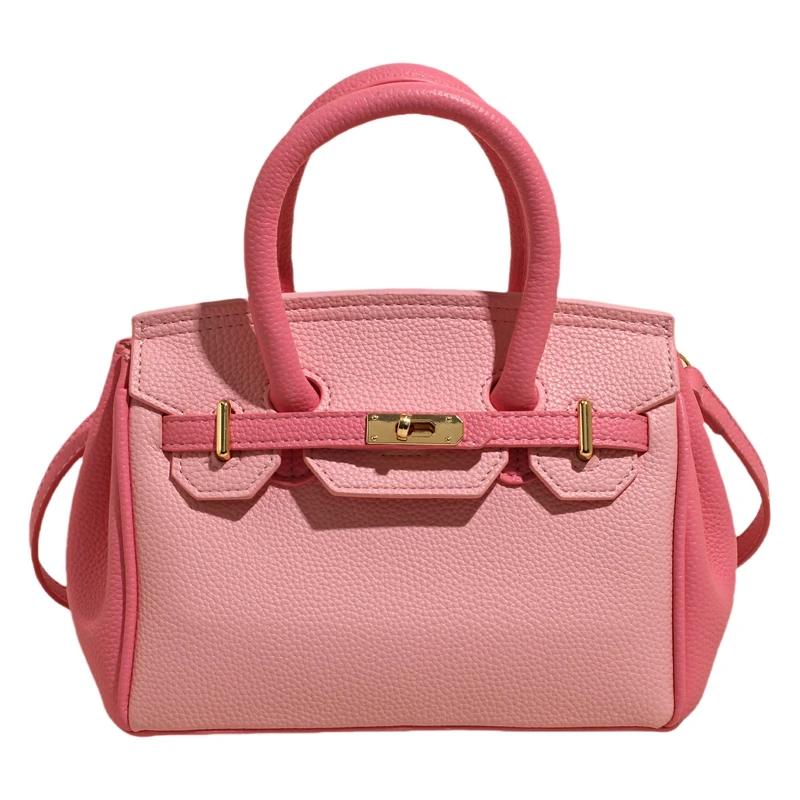 حقيبة كتف أنيقة للسيدات من العلامة التجارية الفاخرة - حقيبة ساعي جلدية فاخرة من تصميم المصمم الشهير للنساء #3