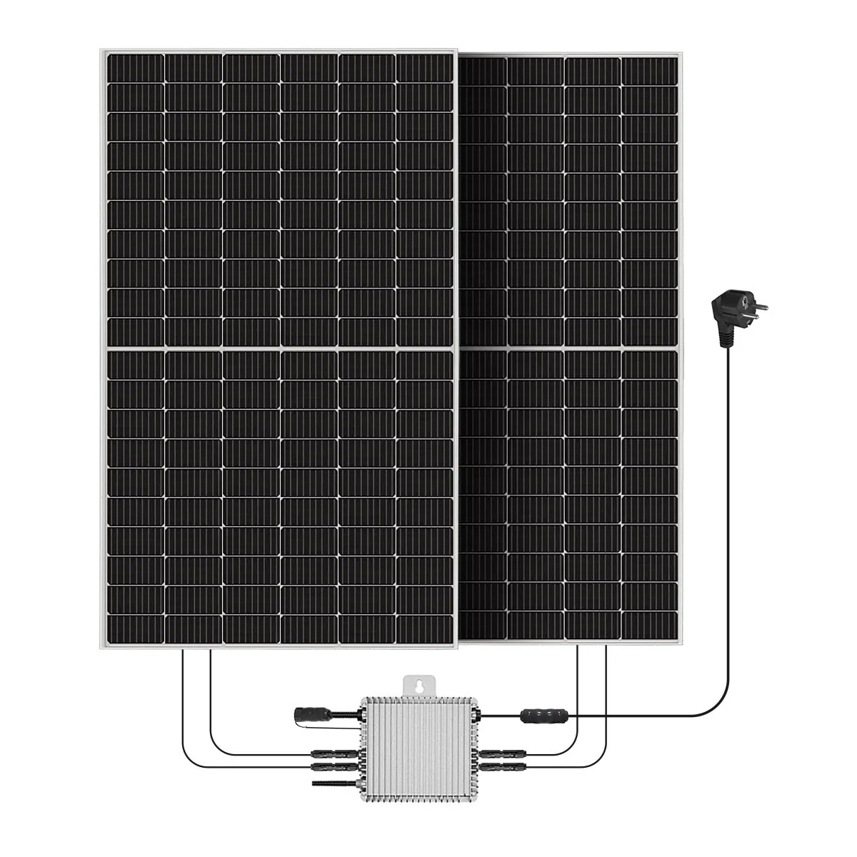 VDE Certified Grid Bundle Complete Solar Package 600 Watts Balcony System Balcony Power Plant Germany