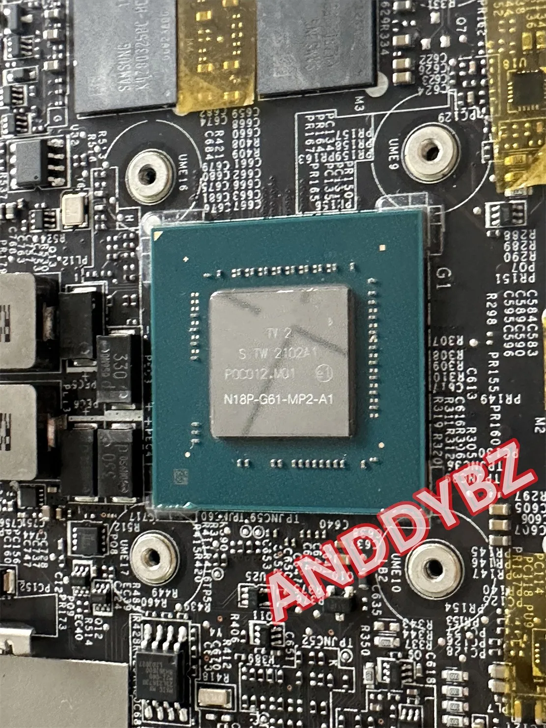 Imagem -02 - Placa-mãe Genuína do Portátil para Msi Authorin 15 A11scs Ms16s6 Ms-16s61 I7-1185g7 Gtx1650m Teste ok