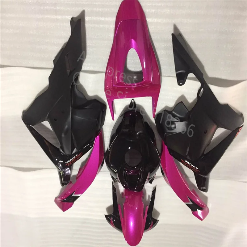 Hot sales Fairing For Honda 2009 2010 2011 2012 2009-2012 CBR 600RR Injection Plastic ABS  pink black Motorcycle Fairing