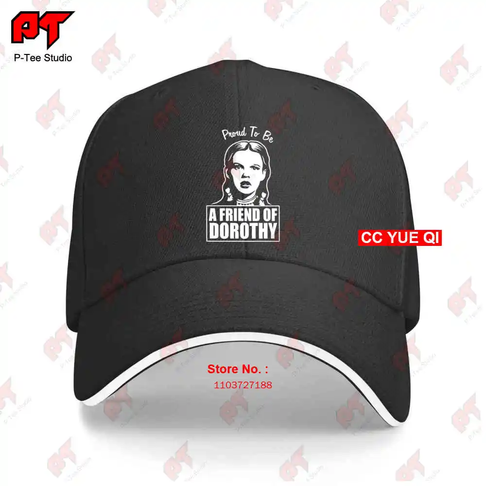 Proud To Be A Friend Of Dorothy Lgbt Fod Gay Icon Queer Mrs King Oz Baseball Caps Truck Cap 0XPY