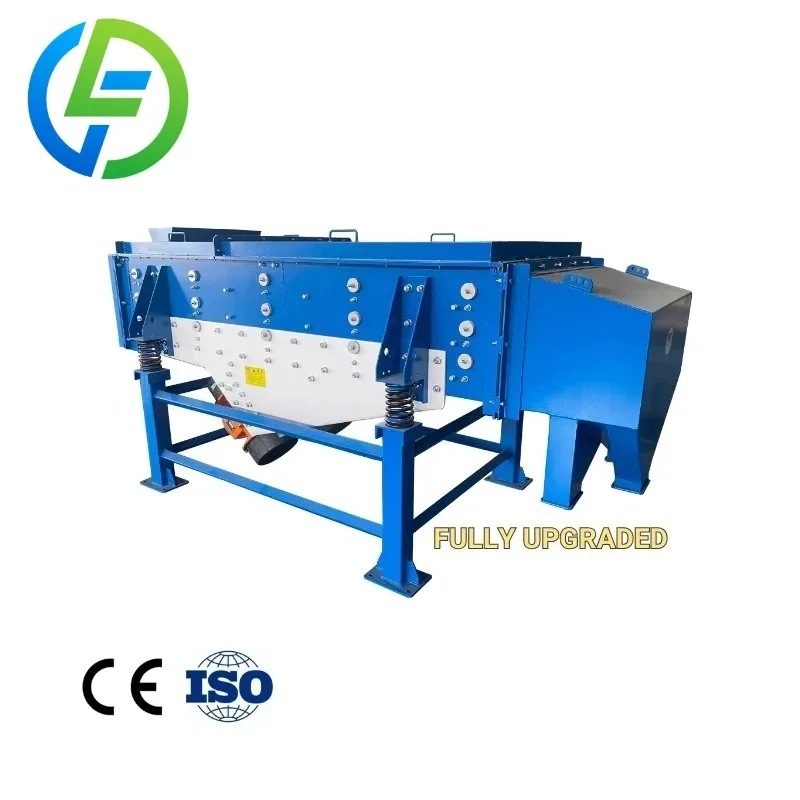 Customize Industrial Ceramic Glass Material Screening Separator Sifter Multi-Deck Linear Vibrating Screen
