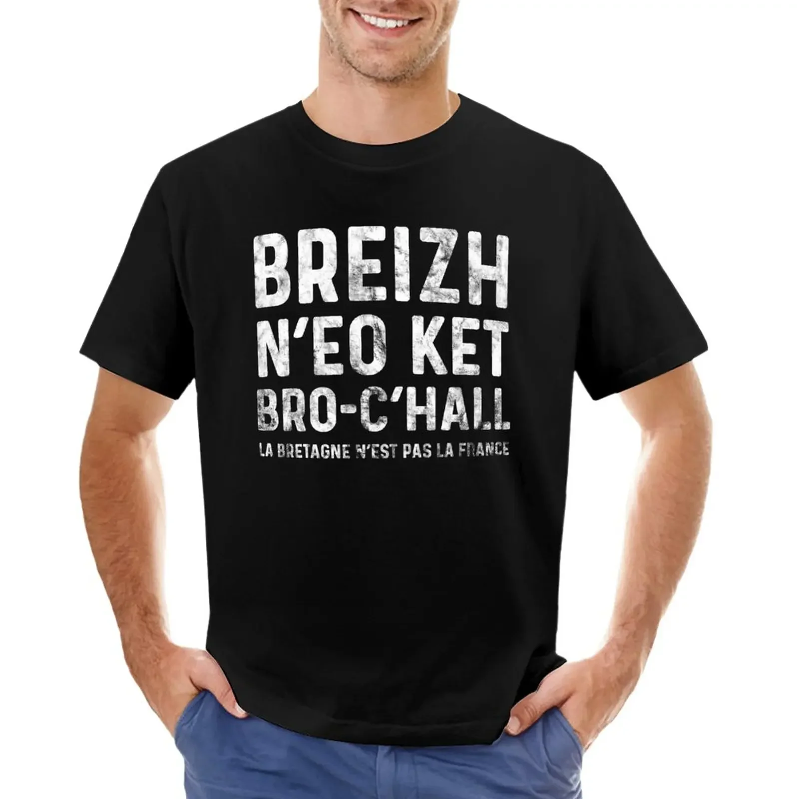 Breizh Neo Ket Bro-C’hall - Brittany Is Not France T-Shirt plus size t shirts Oversized tees mens vintage heavyweight sweatshirt