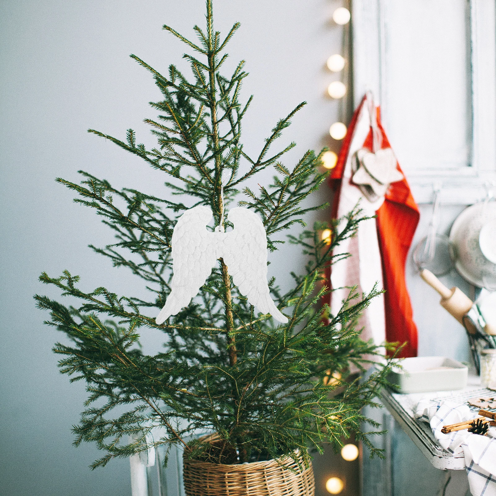 

3pcs naments Plastic Tree Decorations for Home Party Festive Christmas Pendant Christmas Tree Decoration Hanging