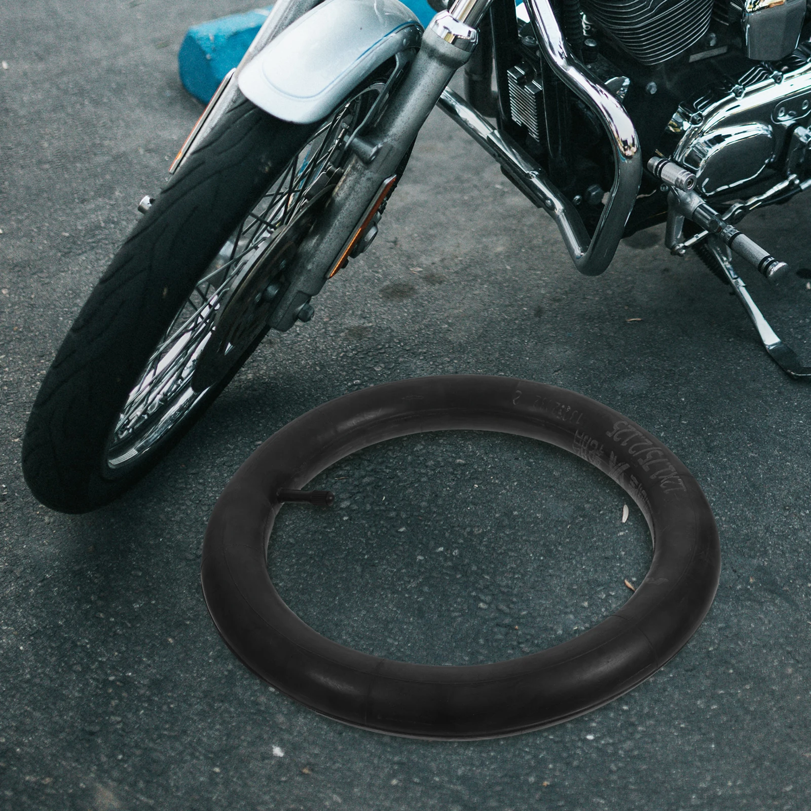 

Thickened Inner Tube for Electric Bike Bicycle Motorcycle Rubber Material Puncture Resistant Air Leakage Reduction Secure Fit