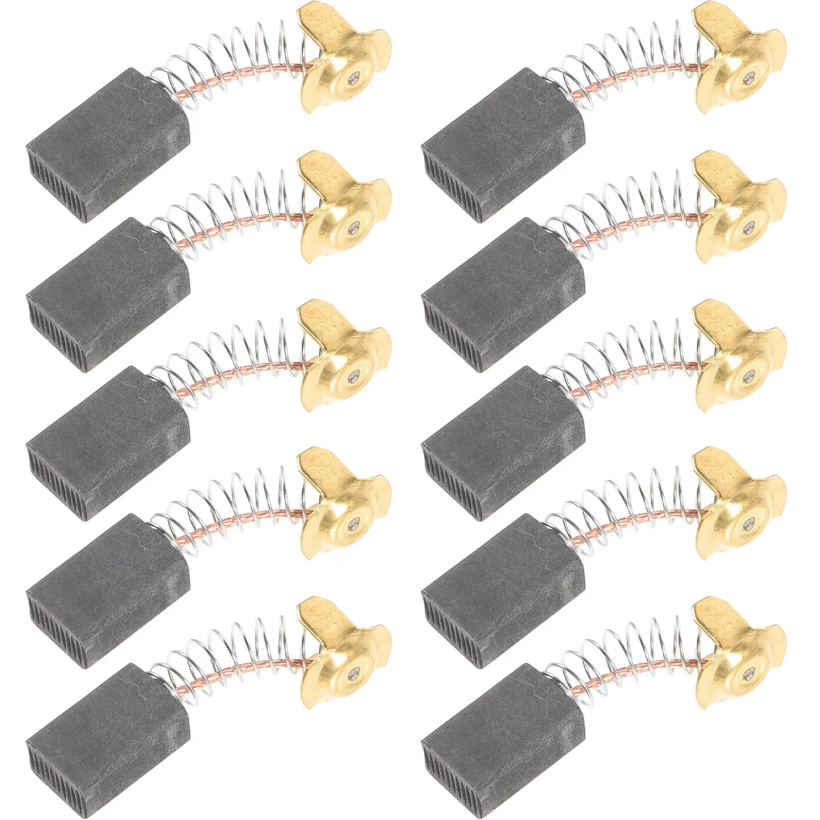 20pcs Electric Motor Carbon Brushes for Angle Grinder Power Tool Replacement Parts Compatible Sturdy Precision Machining Long