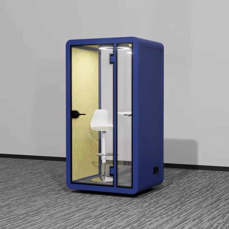 Indoor Silent Soundproof Booth Zero Sound Leakage Acoustic Privacy Pod Customized Space Layout For Villa Home Private Working
