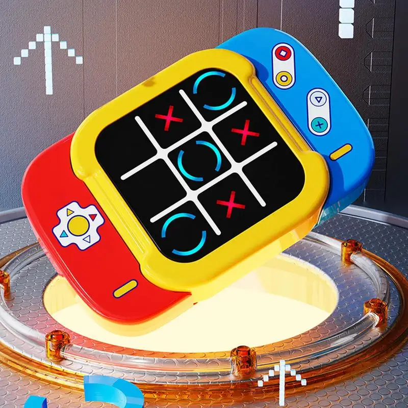 ألعاب محمولة للبالغين، وحدة تحكم ألعاب ألغاز كهربائية محمولة، آمنة، 3 أوضاع، استجابة سريعة، لعبة لاعبين للأطفال والمراهقين