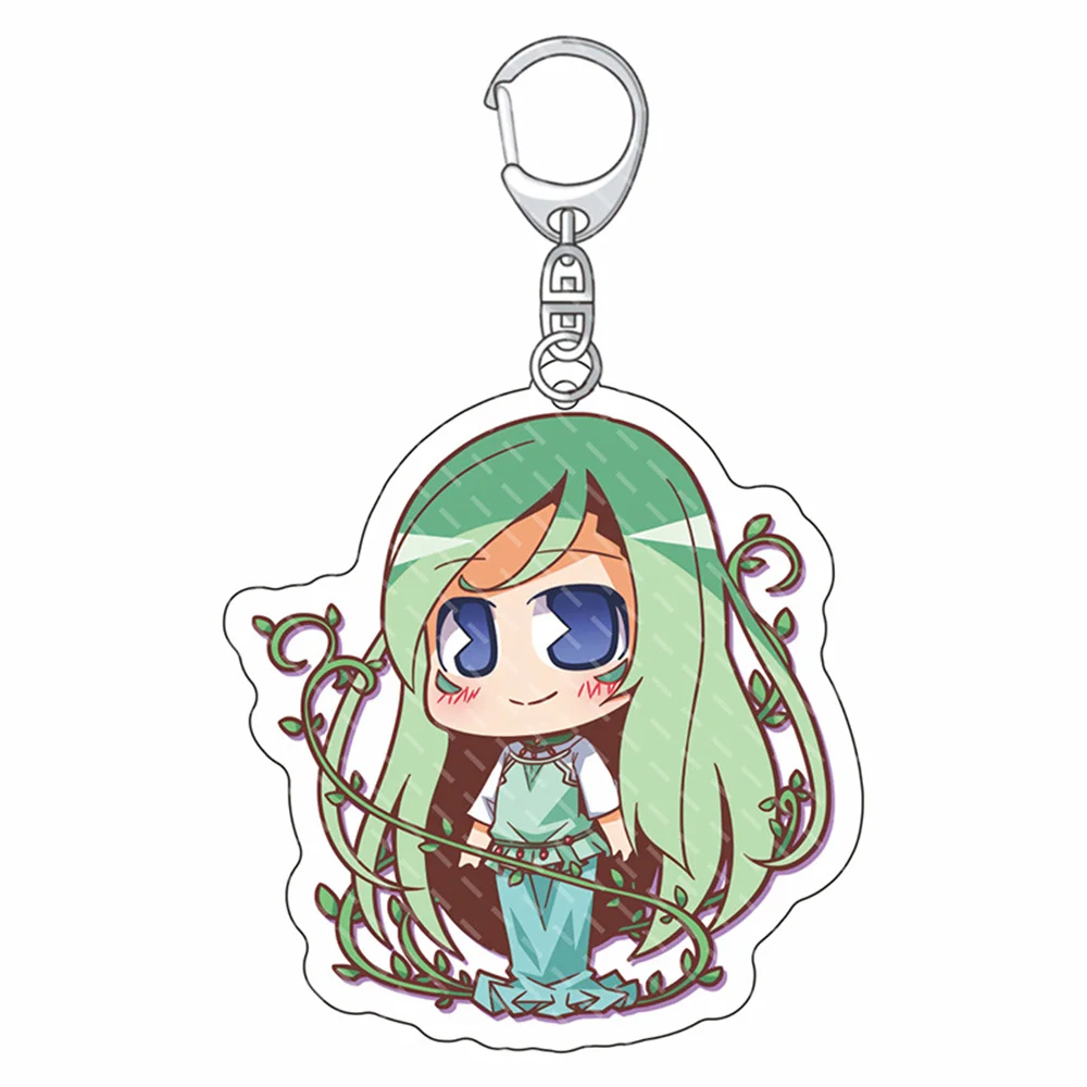 Cute Anime That Time I Got Reincarnated as a Slime Acrylic  Keychain Figures Rimuru Tempest Keyring Bag Charm Pendant Key Chain