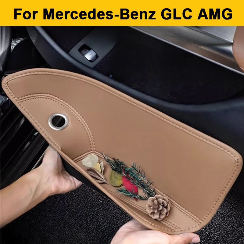 

Для Mercedes-Benz GLC AMG X254 2023 2024 2025 ящик для хранения дверей автомобиля, подушка для хранения дверей, ящики для интерьера, автоаксессуары