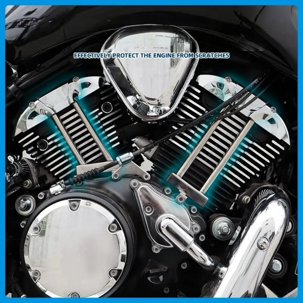 غطاء مزخرف لمحرك Lifan V400 غطاء حماية المحرك المعدل Lifan V400