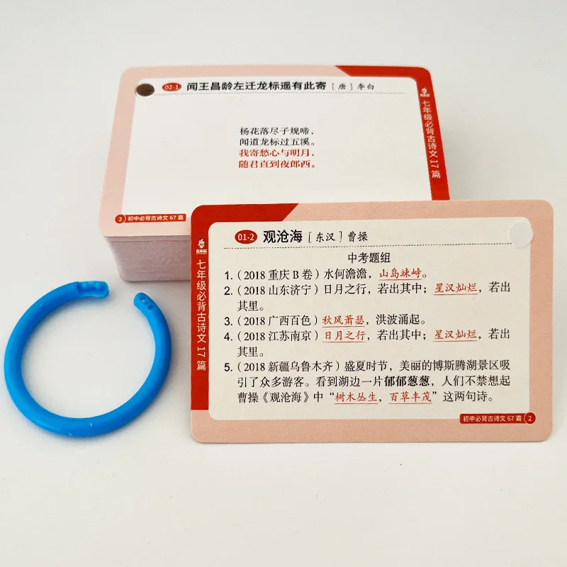 Essential Knowledge for Junior High School Exams Must Be Memorized, Including Language, Maths, English, Physics, and Chemistry